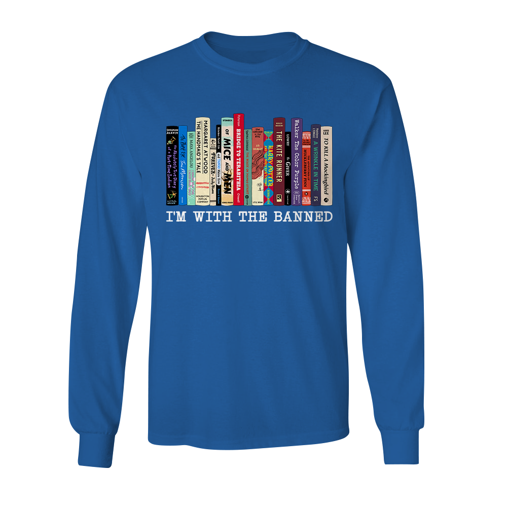 I'm With The Banned Book Lovers Gift LSB58