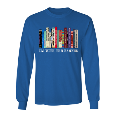 I'm With The Banned Book Lovers Gift LSB58