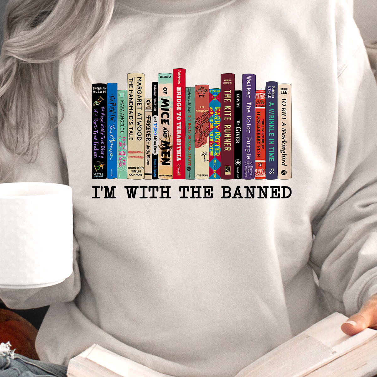 I'm With The Banned Book Lovers Gift SWW57