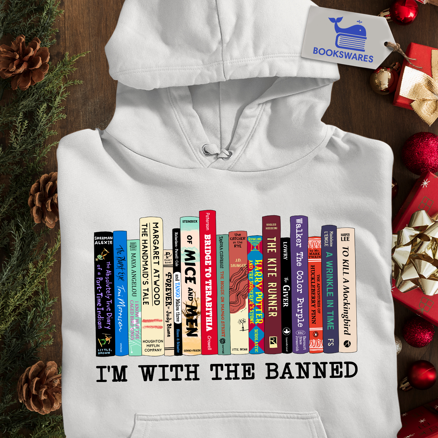 I'm With The Banned Book Lovers Gift HDW57