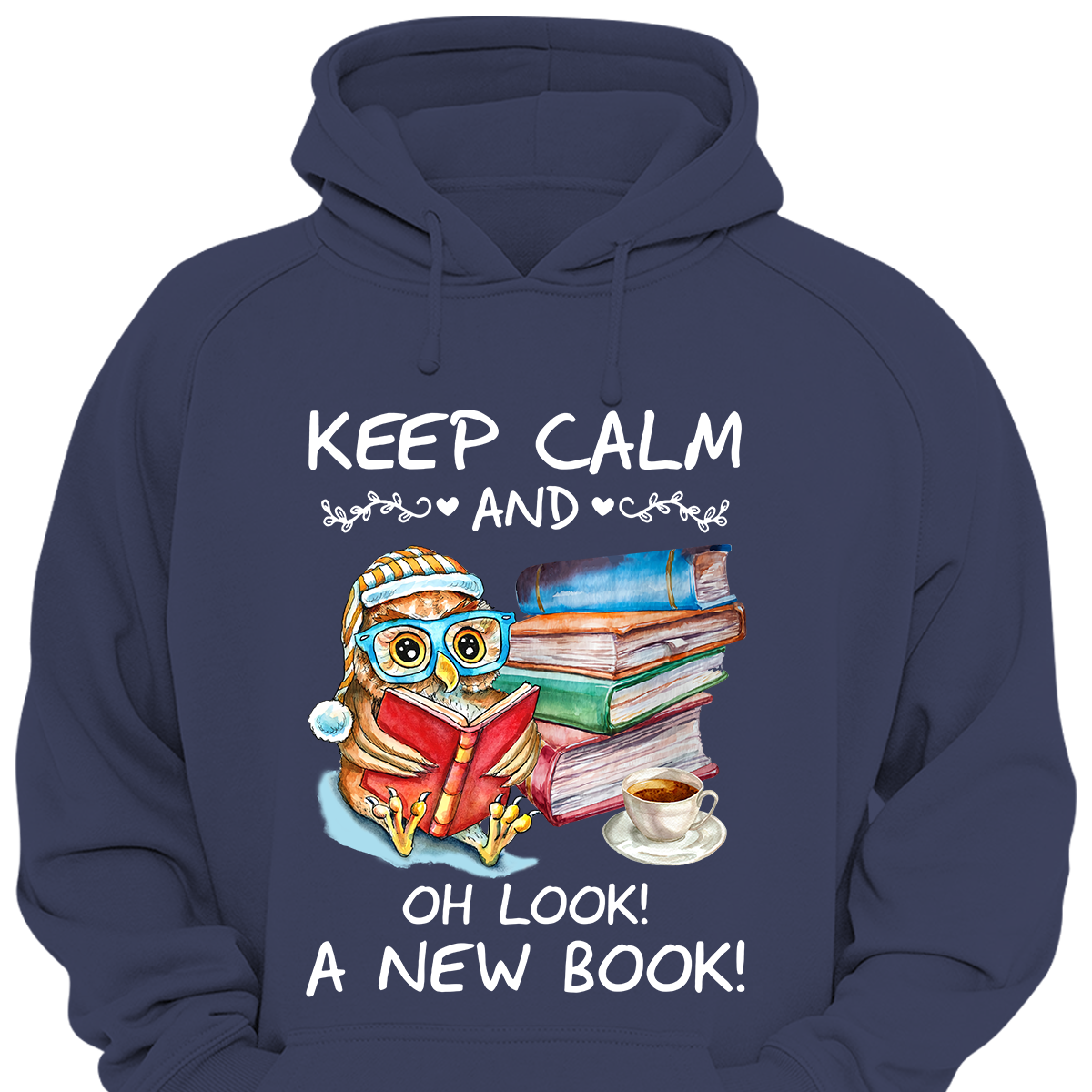 Keep Calm And Oh Look A New Books Book Lovers Gift HDB48
