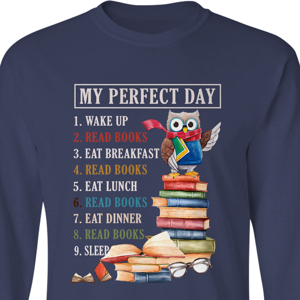 My Perfect Day Book Lovers Gift LSB06