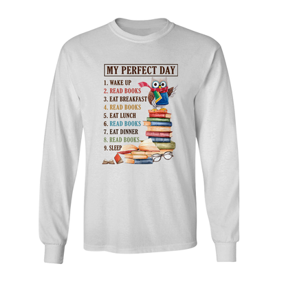 My Perfect Day Book Lovers Gift LSW05