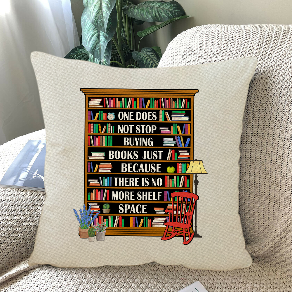 Book quote outlet pillows