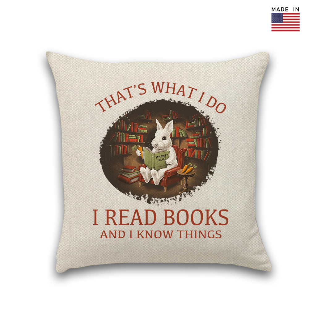 That's What I Do I Read Books And I Know Things Book Lovers Gift PILS37