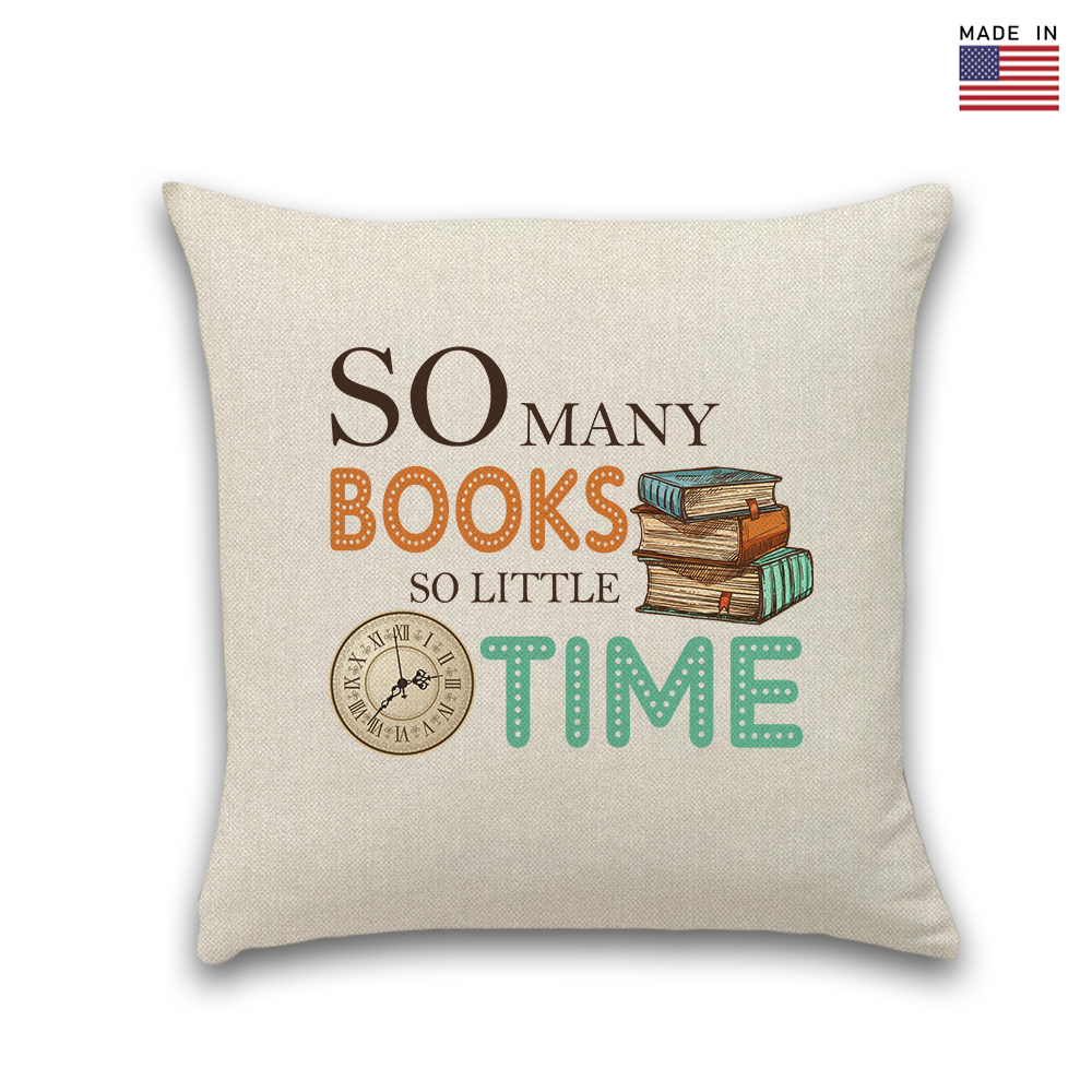 So Many Books So Little Time Book Lovers Gift PILS43