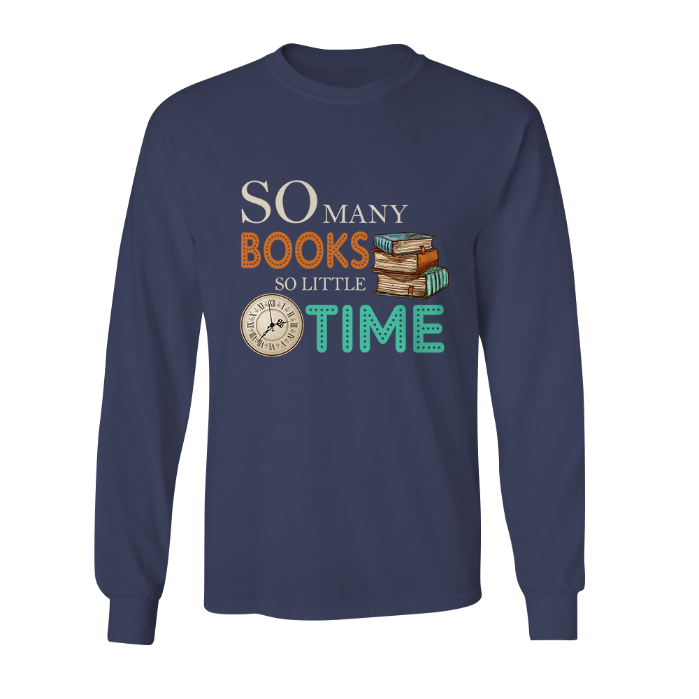 So Many Book So Little Time Book Lovers Gift LSB44