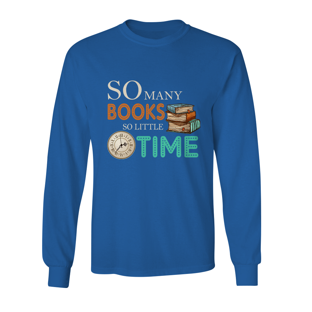 So Many Book So Little Time Book Lovers Gift LSB44