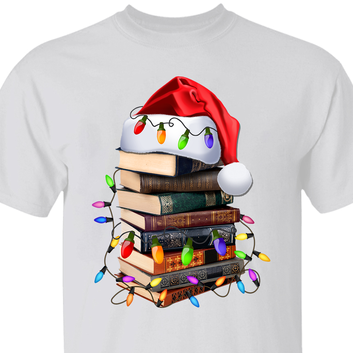 Christmas Books Hat Book Lovers Gift TSW261