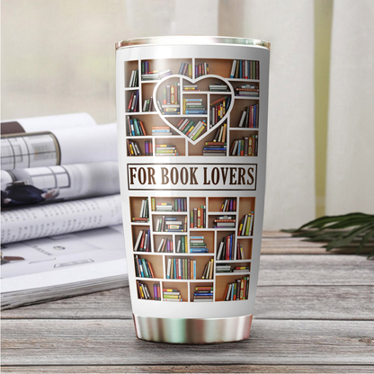 My Perfect Day Read Books Curved Tumbler 20oz Book Lovers Gift SCT2005