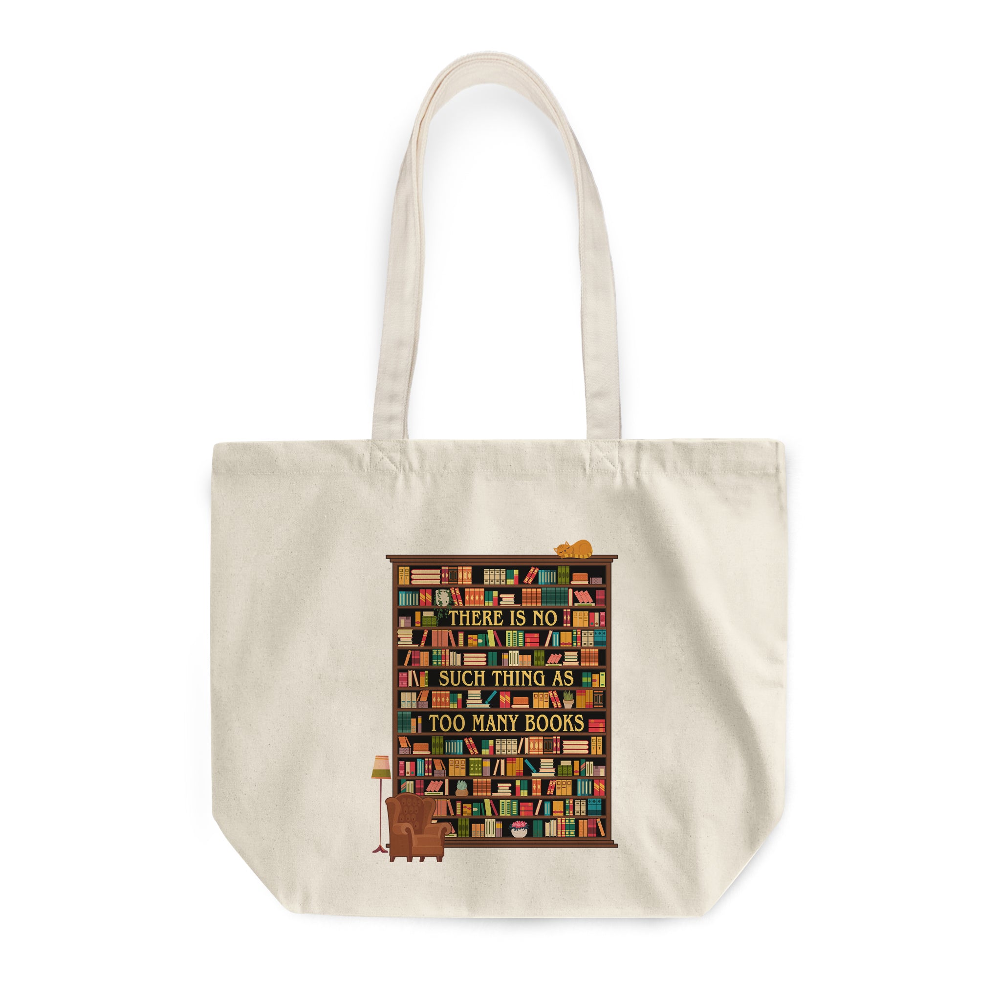 Too Many Books Tote Bag